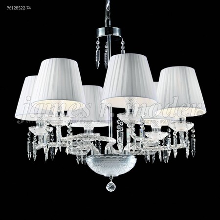 James R Moder Le Chateau 6 Arm Chandelier 96128S22-74